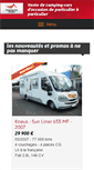 Mobile Screenshot of camping-car-conseil.com